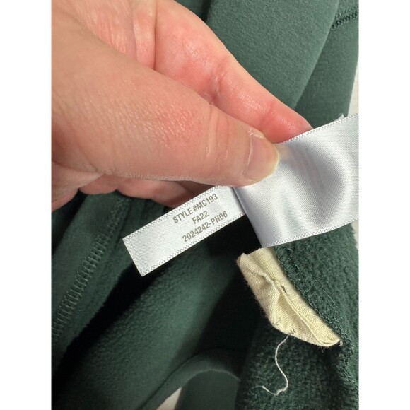 Madewell Small Superbrushed Easygoing Sweatshirt Midnight Green Fleece Crewneck - Picture 11 of 14